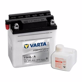 Varta 503 012 001 MC batteri 12 volt 3Ah (+pol til høyre)